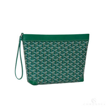 Goyard | Conti Pouch Green - Free & Fast UAE Shipping