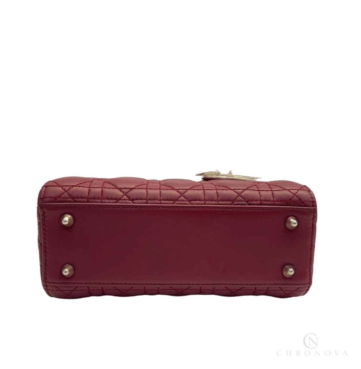 Dior | My Abcdior Bag In Burgundy - Free & Fast UAE Shipping