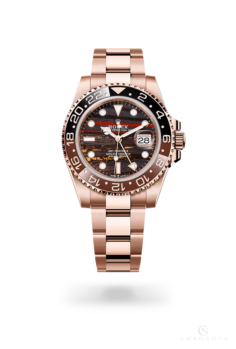 Rolex | GMT-Master II Everose Tiger Eye Dial - Free & Fast UAE Shipping