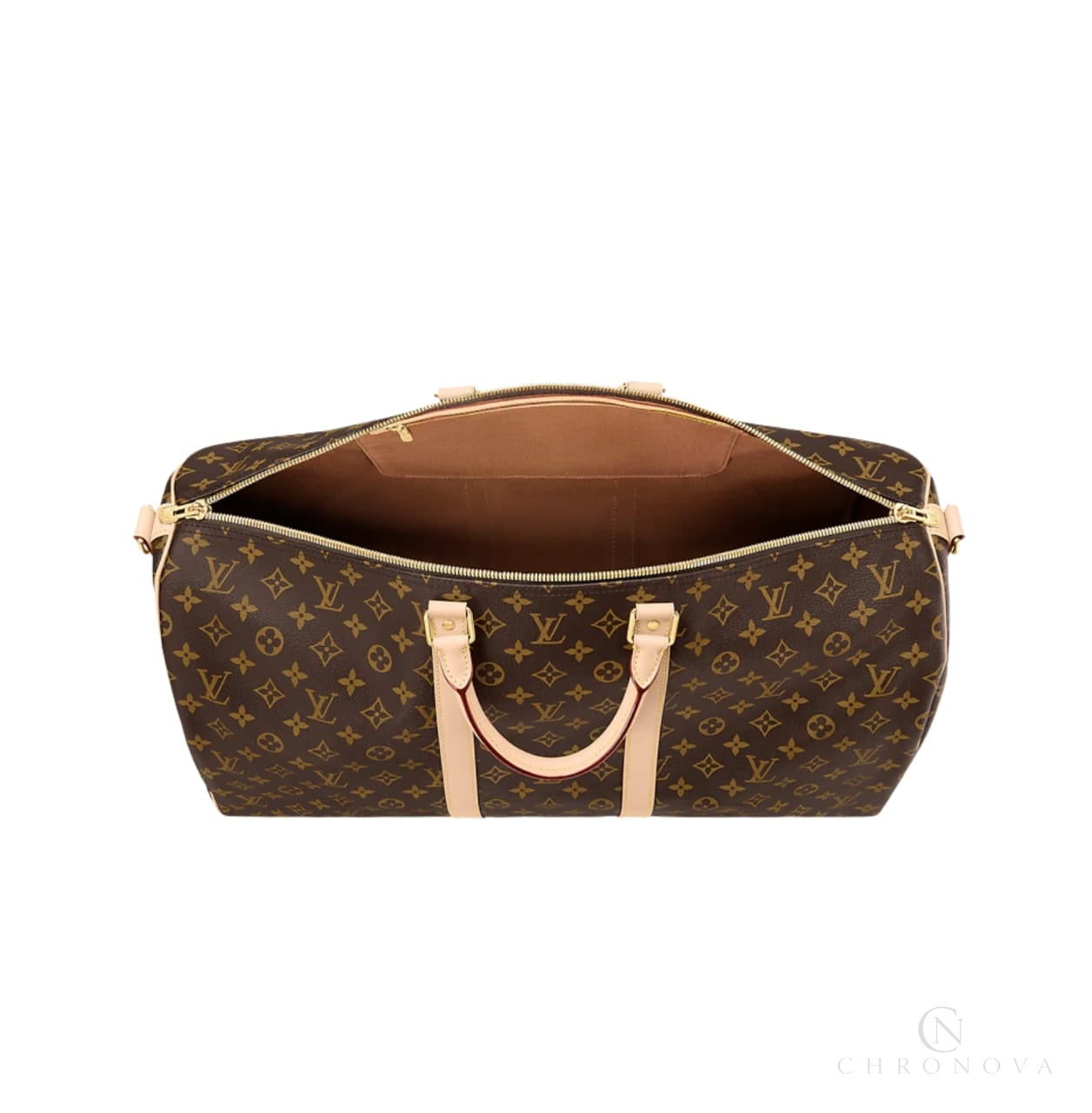 Louis Vuitton | Keepall Bandoulière 55 Duffel Bag In Monogram Canvas - Free & Fast UAE Shipping
