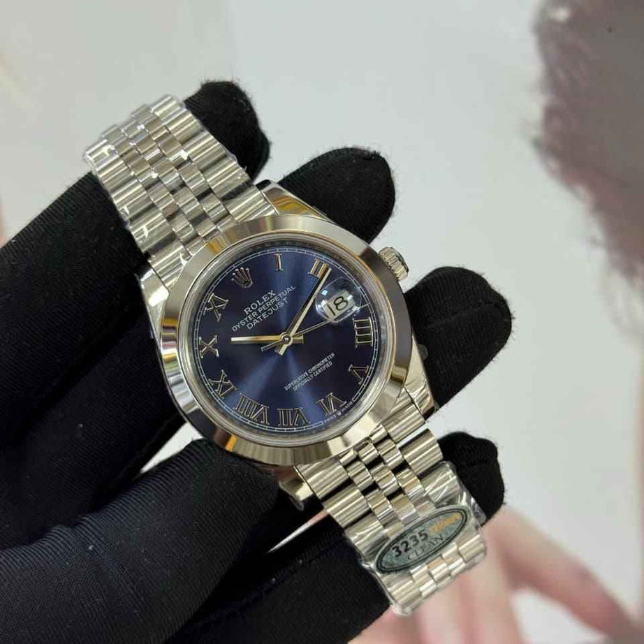 Rolex Watch | Datejust 41 Azzurro-Blue Dial