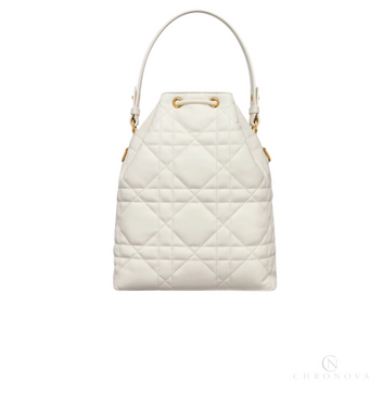 Dior | Caro Mini Bucket Bag With Drawstring - Free & Fast UAE Shipping