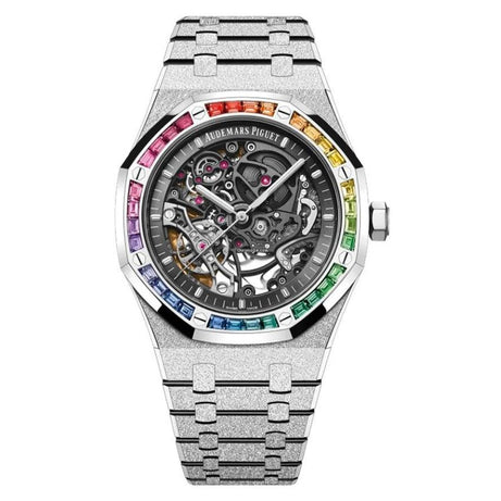 Audemars Piguet | Royal Oak Frosted Grey Dial - Free & Fast UAE Shipping