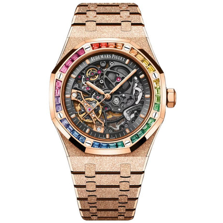 Audemars Piguet | Royal Oak Rose Gold Grey Dial - Free & Fast UAE Shipping