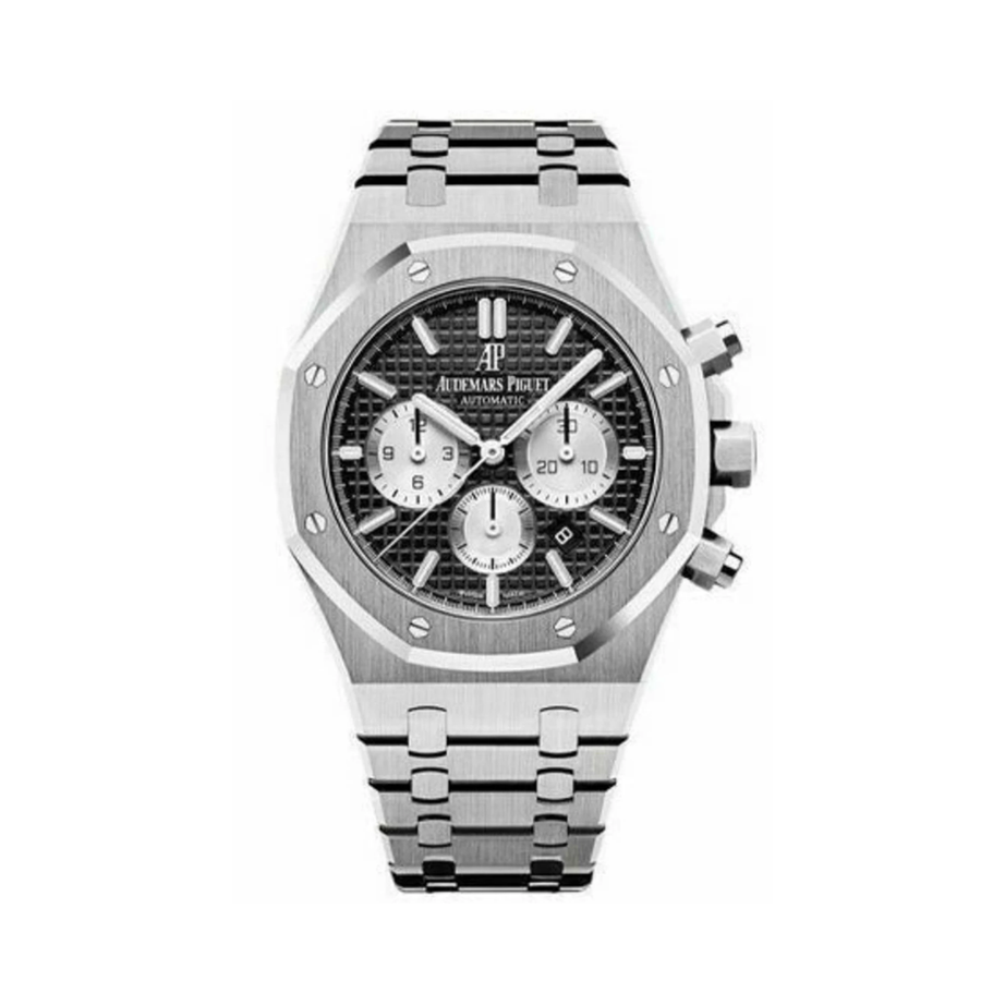Audemars Piguet Royal Oak Selfwinding Chronograph Stainless Steel Watch – Black Dial