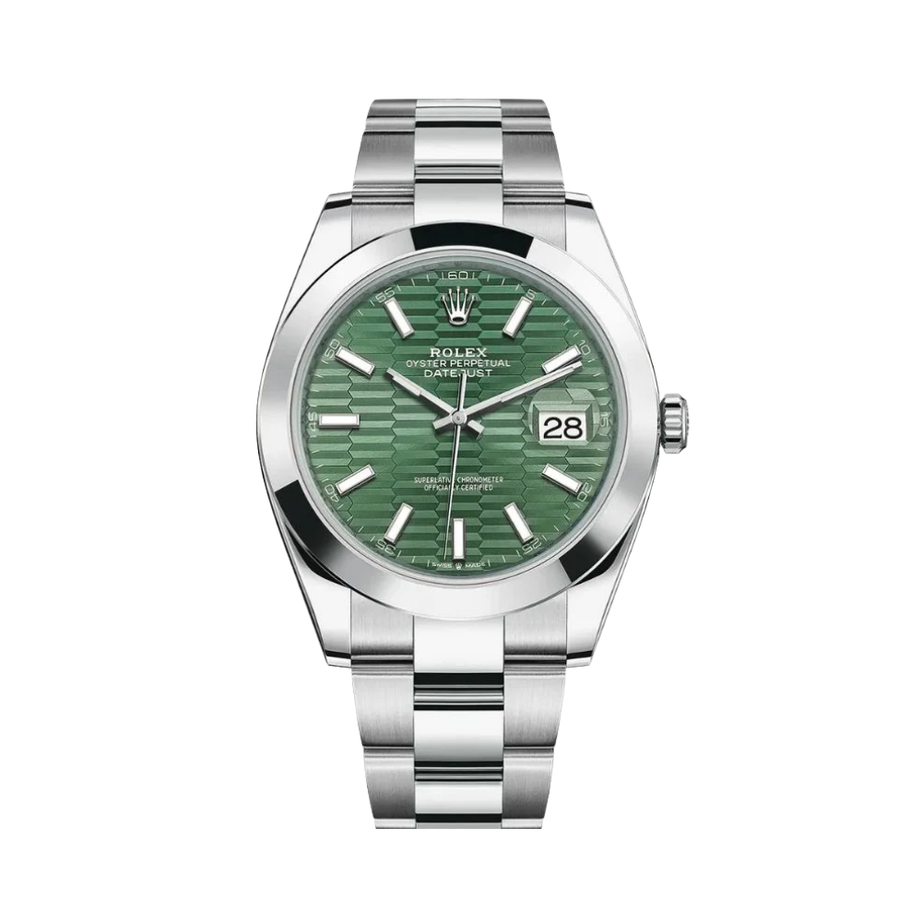 Rolex Datejust Watch – Fluted Motif Dial