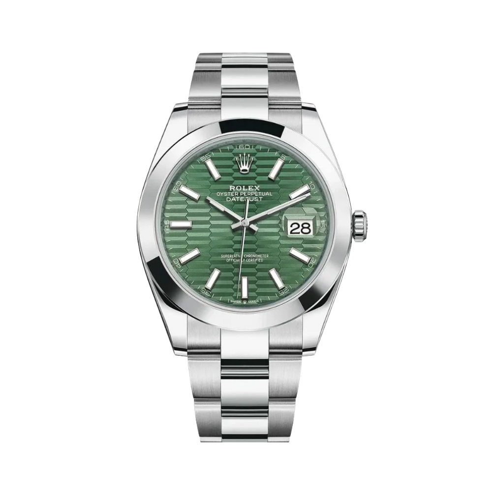Rolex Datejust Watch – Fluted Motif Dial