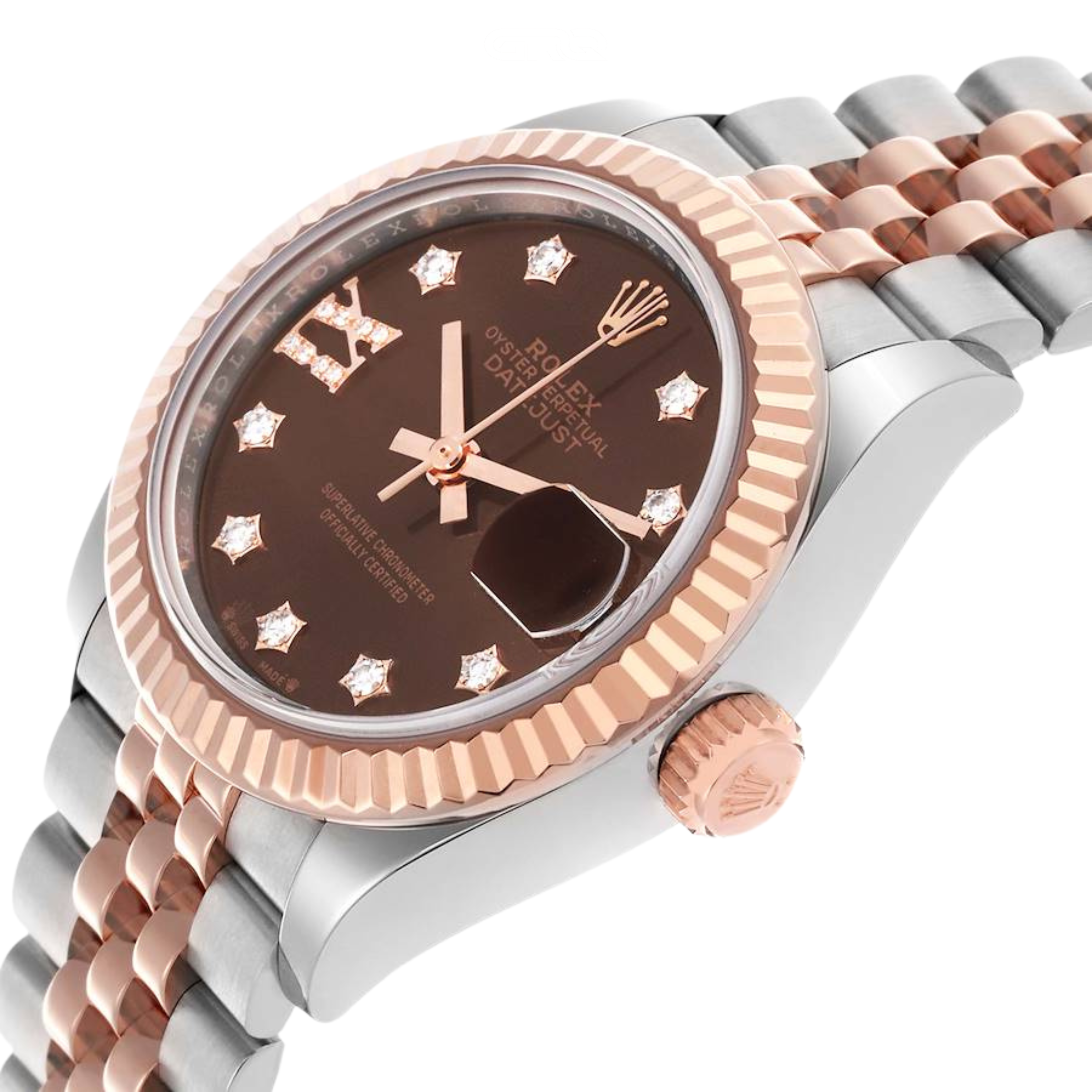 Rolex Datejust 28 Watch – Chocolate Diamond Dial