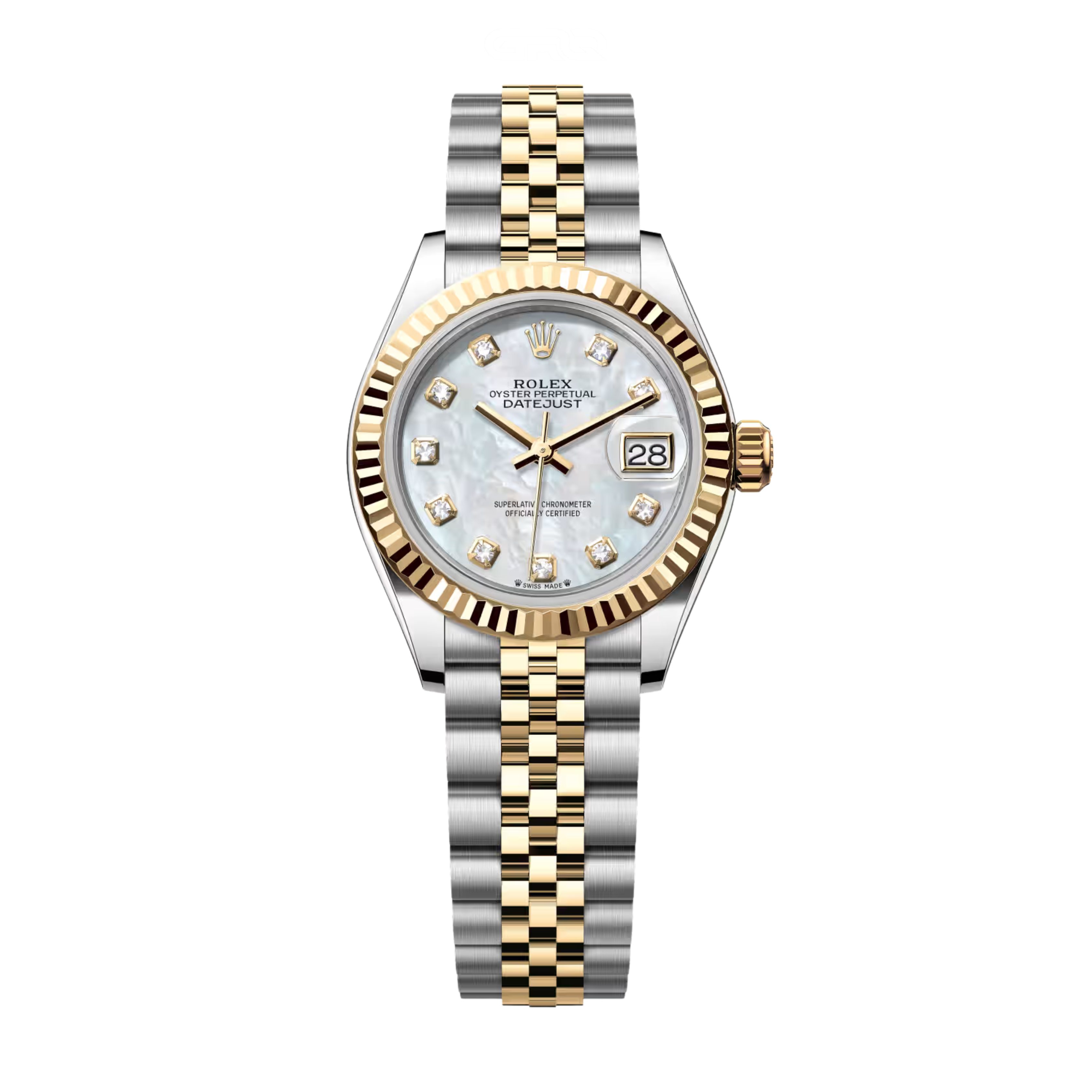 Rolex Datejust 28 Watch – Silver