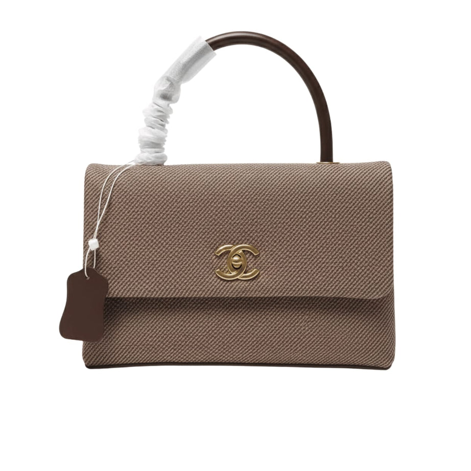 Chanel | Pre-owned 2001 Medium Kelly Flap Bag In Beige/brown - Free & Fast UAE Shipping