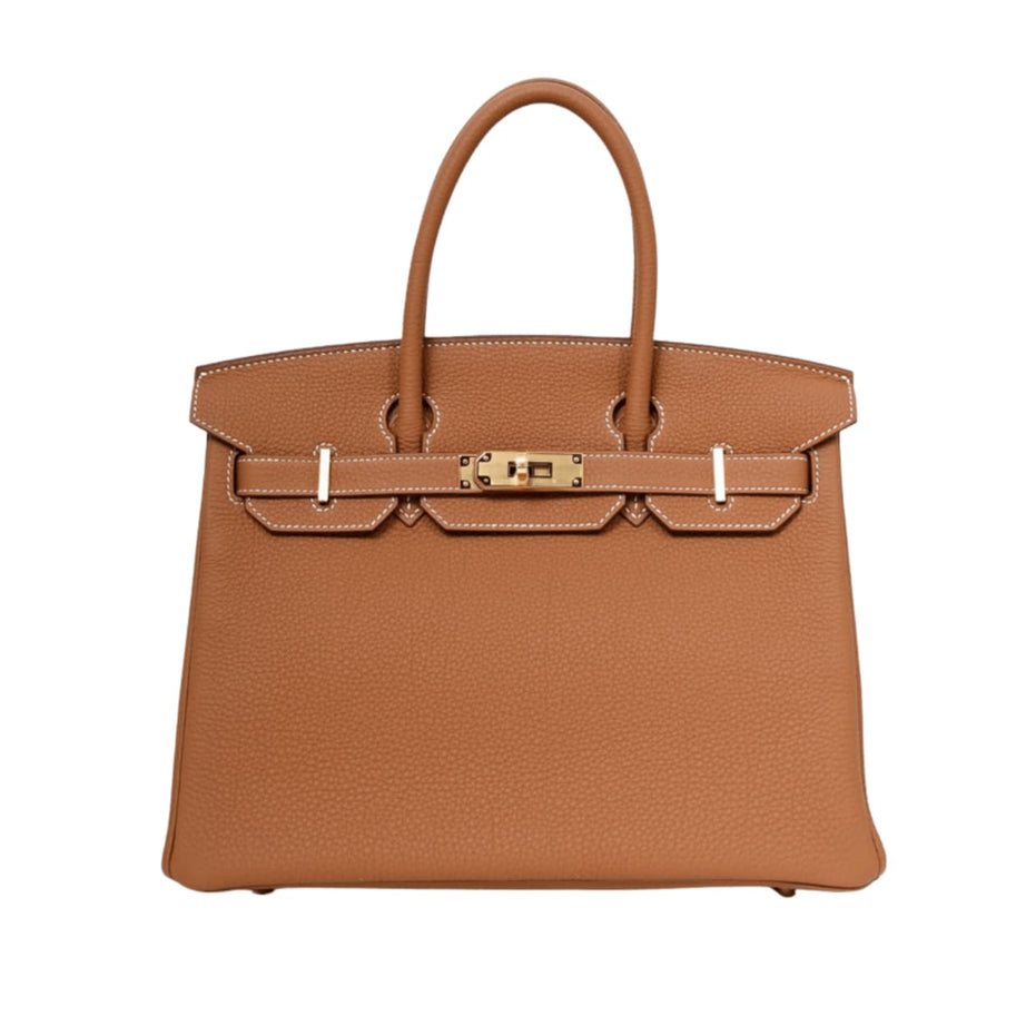 Hermès | Birkin 25 Handbag In Gold Togo Leather With Gold Hardware - Free & Fast UAE Shipping