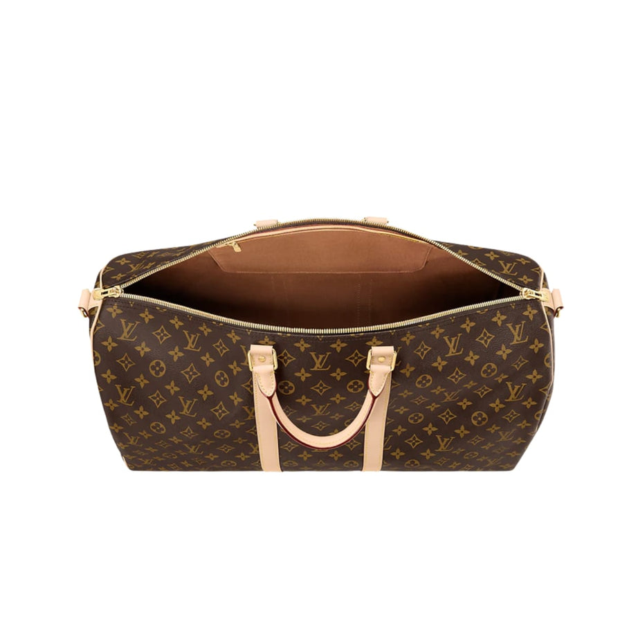 Louis Vuitton | Keepall Bandoulière 55 Duffel Bag In Monogram Canvas - Free & Fast UAE Shipping