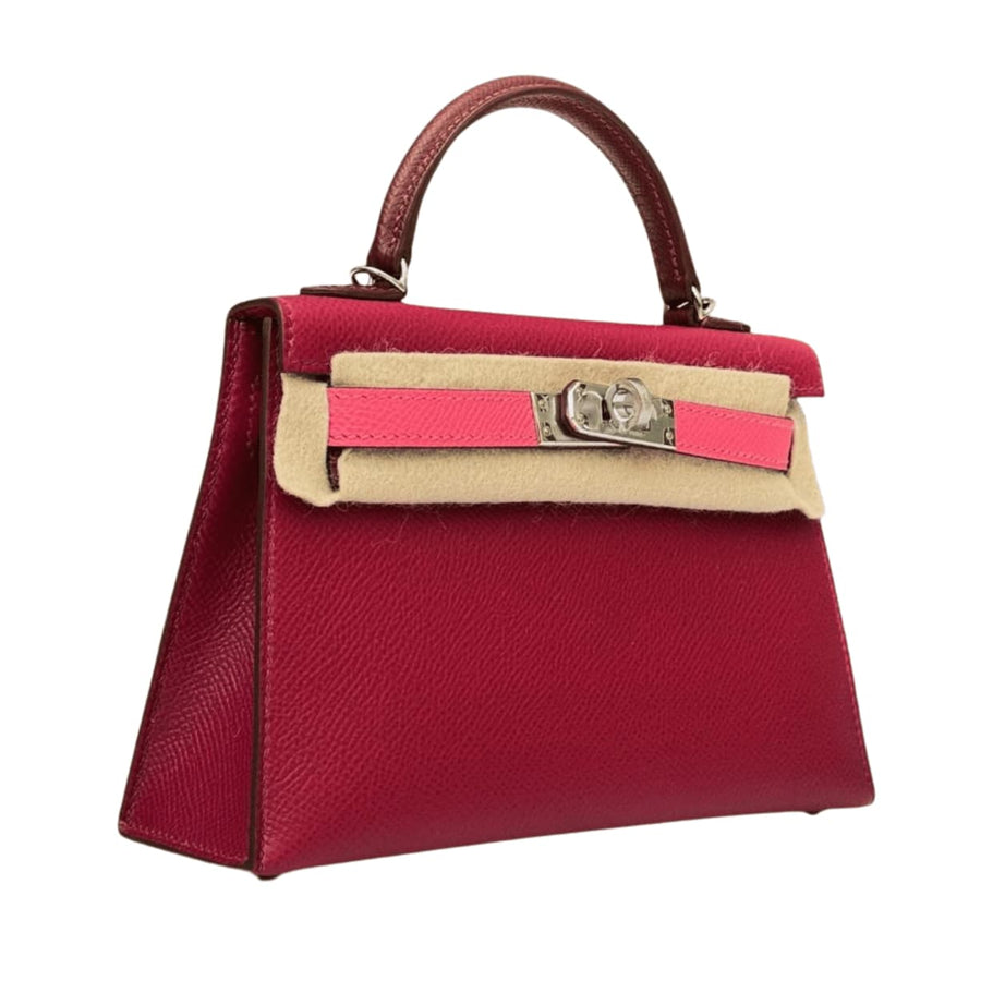 Hermès | Epsom Tri-color Mini Kelly Sellier 20 Handbag - Free & Fast UAE Shipping