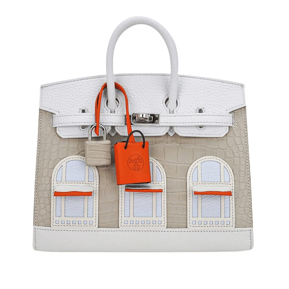 Hermès | Birkin 20 Sellier Neige (snow) Faubourg House Bag - Free & Fast UAE Shipping
