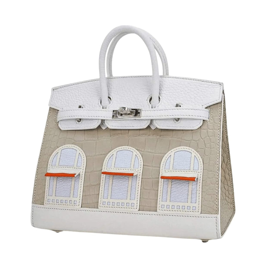 Hermès | Birkin 20 Sellier Neige (snow) Faubourg House Bag - Free & Fast UAE Shipping
