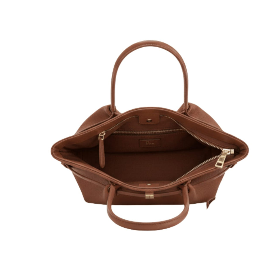 Dior | D-journey Bag In Brown Leather - Free & Fast UAE Shipping