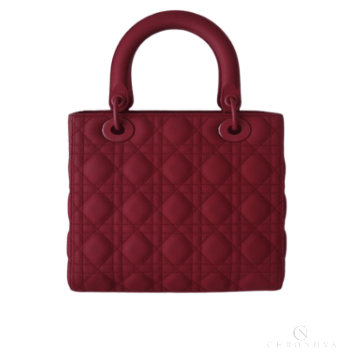 Dior | Handbag In Red Lambskin - Free & Fast UAE Shipping