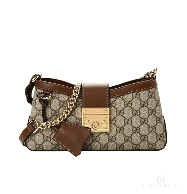 Gucci | Gg Supreme Calfskin Small Bag - Free & Fast UAE Shipping