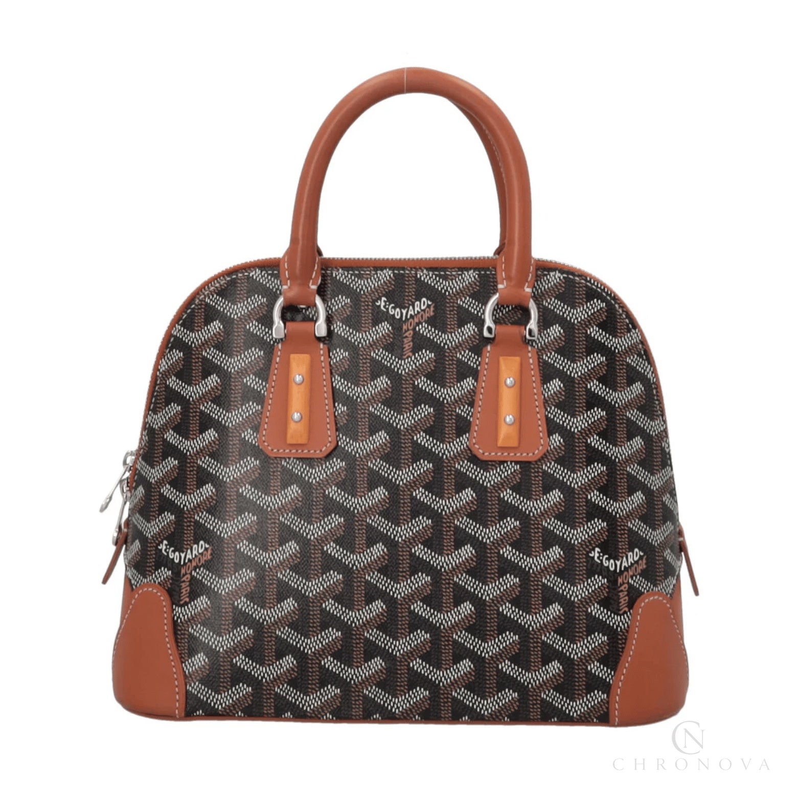 Goyard | Vendôme Mini Bag Black Tan - Free & Fast UAE Shipping