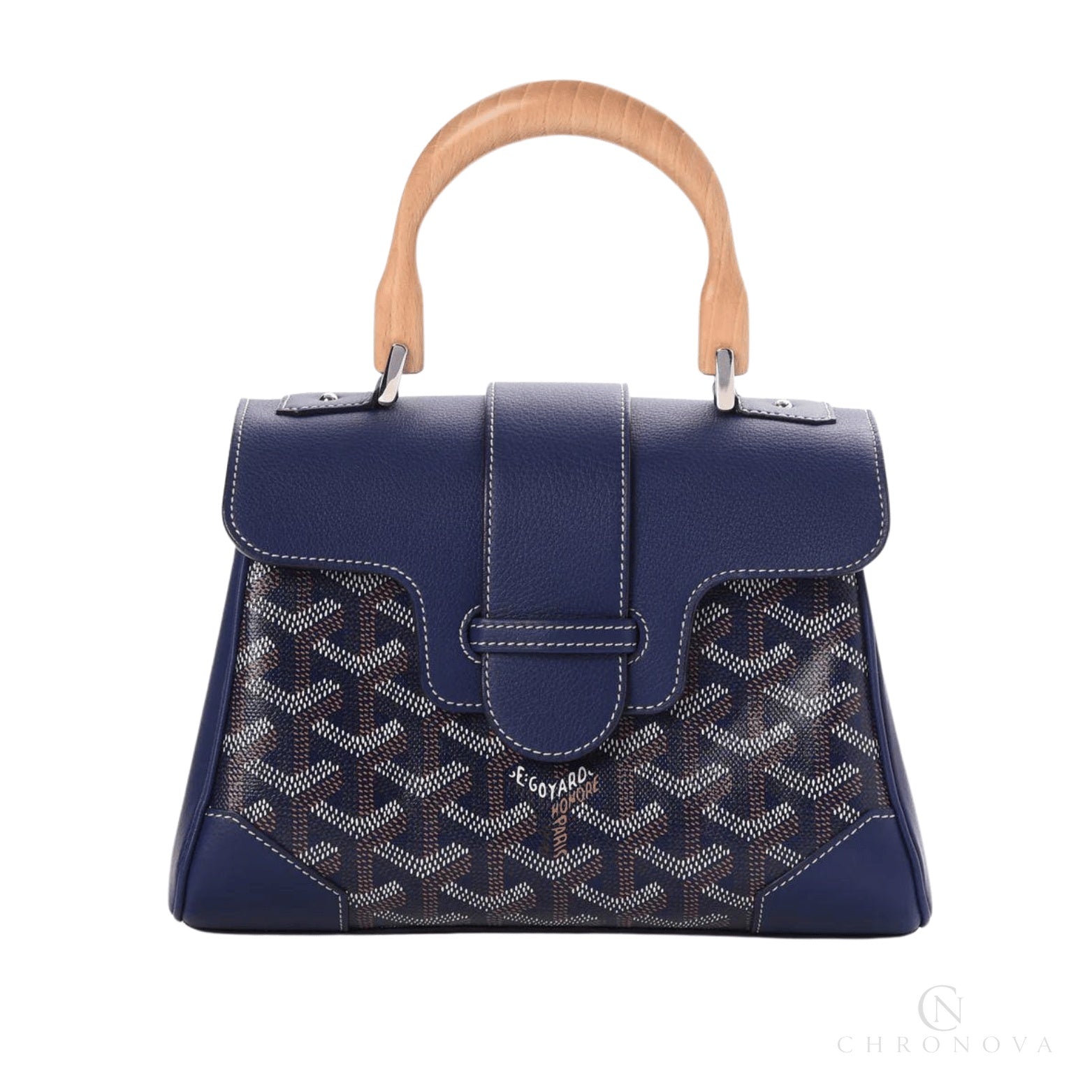Goyard | Saïgon Souple Mini Bag Navy Blue - Free & Fast UAE Shipping