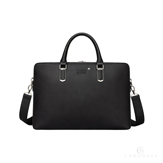 Mont Blanc Briefcase | leather Black - View 1