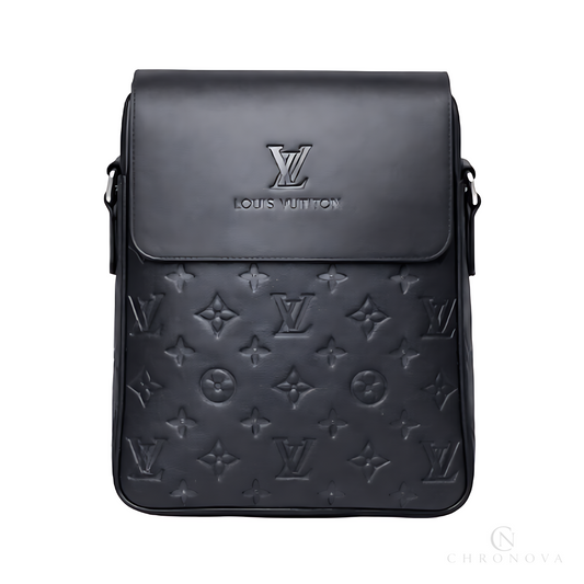 Goyard Crossbody Bag | Belvedere Black Canvass - View 1