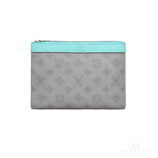 Louis Vuitton Wallet | Louis Vuitton Gaston Wearable Sea Green - View 1