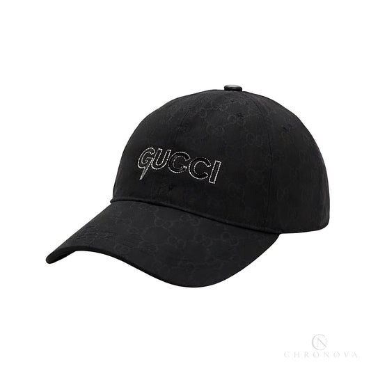 Gucci Logo Canvas Logo - Black - View 1