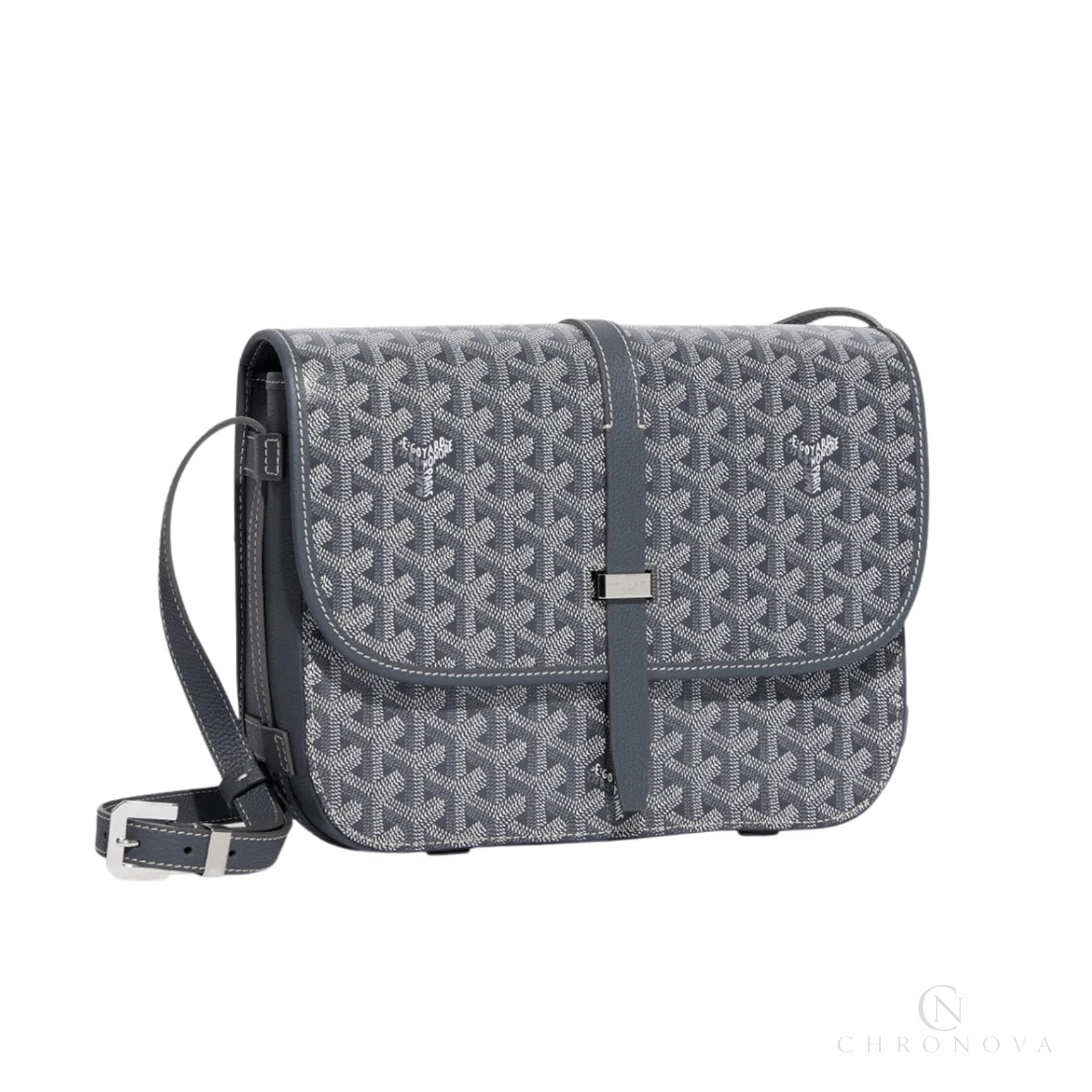 Goyard | Belvedere Mm Bag Grey - Free & Fast UAE Shipping