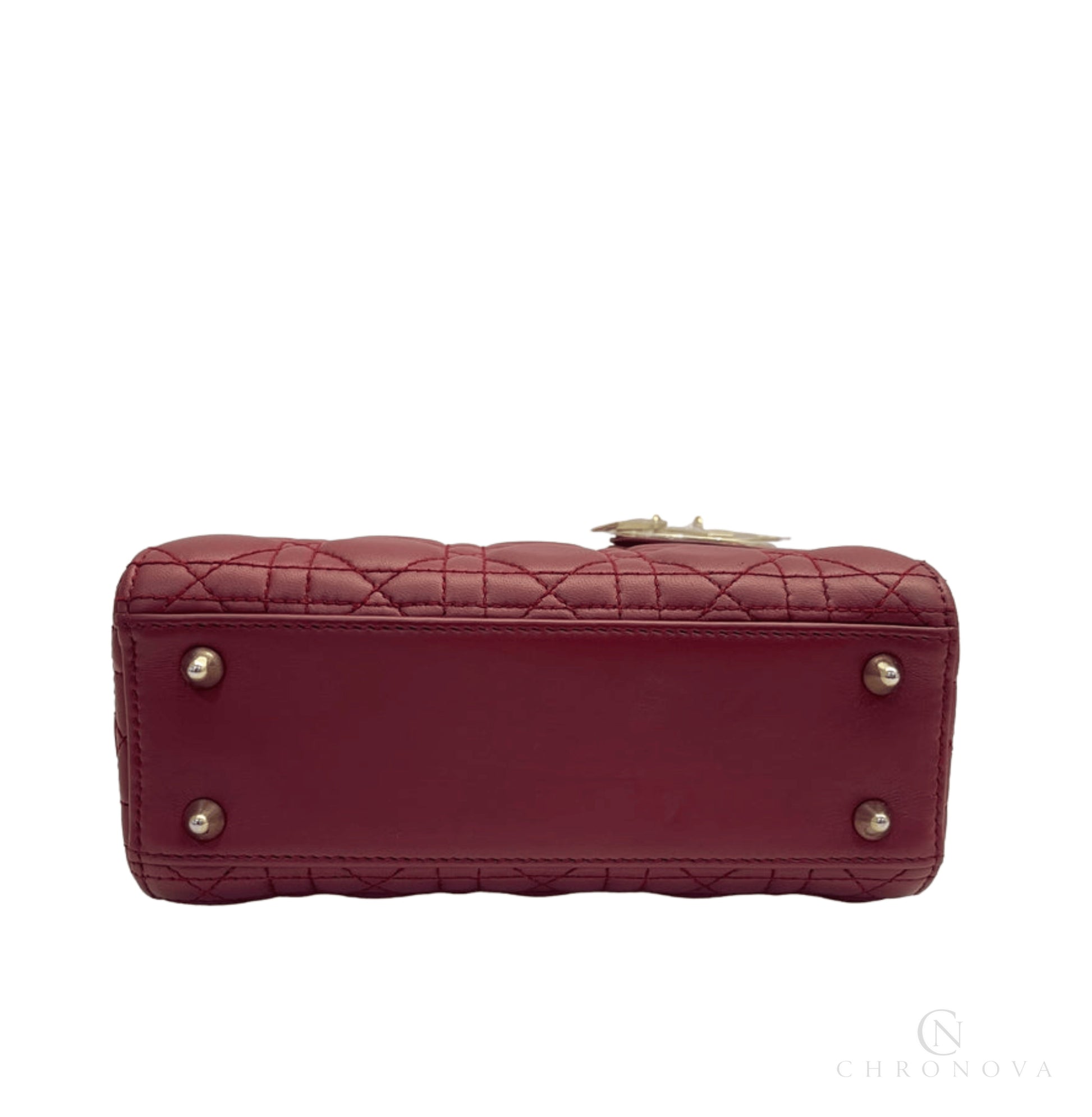 Dior | My Abcdior Bag In Burgundy - Free & Fast UAE Shipping
