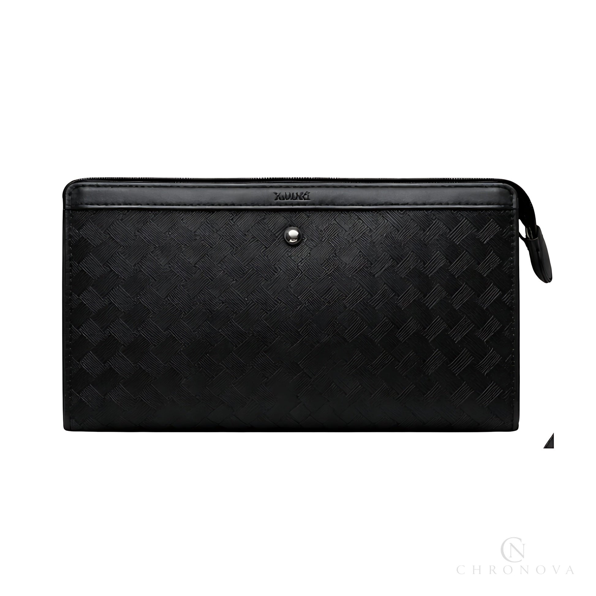 Mont Blanc Clutch | Mont Blanc Black Leather - View 1