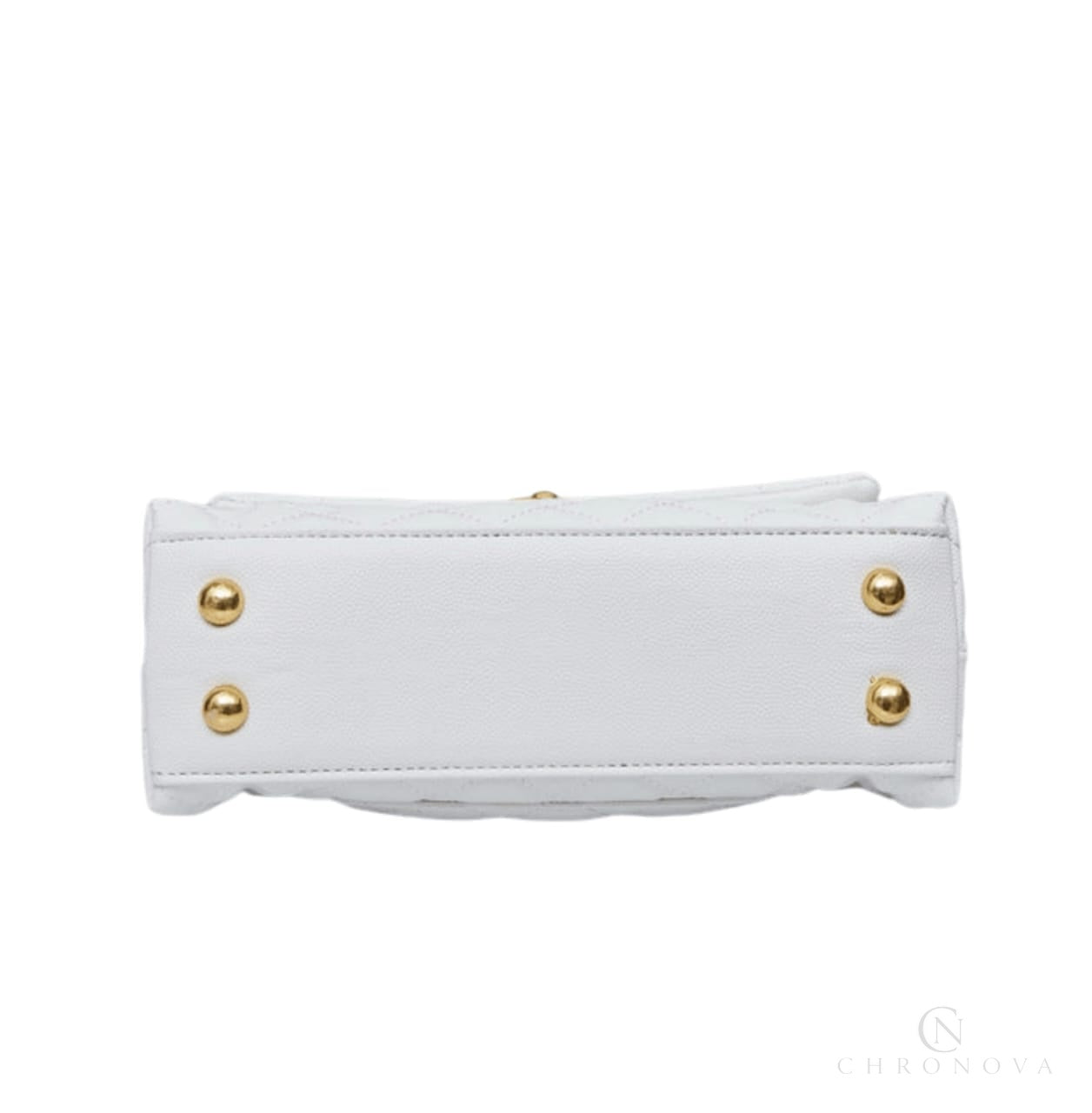 Chanel | Small Flap Bag With Top Handle In Quilted Leather - Free & Fast UAE Shipping