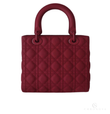 Dior | Handbag In Red Lambskin - Free & Fast UAE Shipping