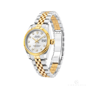 Rolex Rolex Datejust Watch – Silver&gold-white Dial