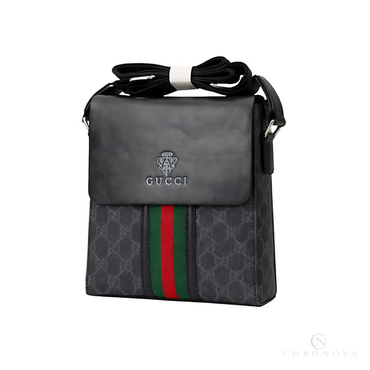 Gucci Crossbody Bag | Multi Canvass Black - View 1