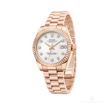 Rolex Datejust 28 Watch – Diamond White Dial