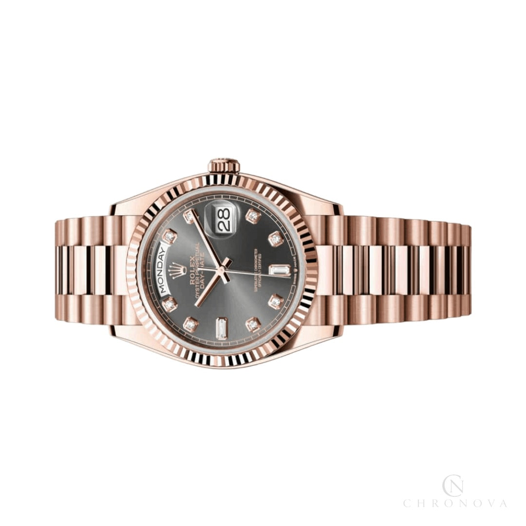 Rolex | Day-Date Slate Gray Dial - Free & Fast UAE Shipping