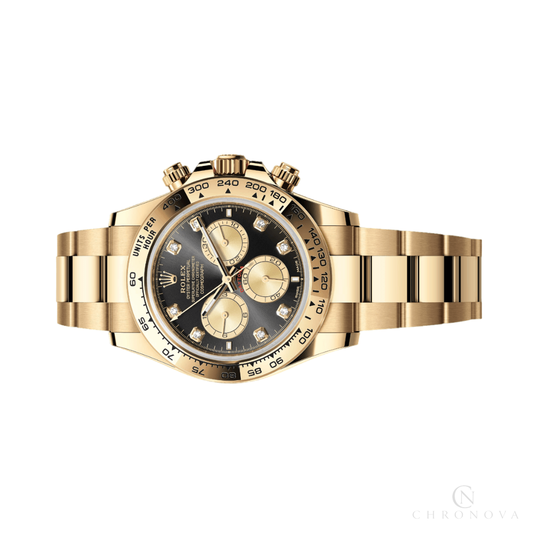 Rolex | Cosmograph Daytona Black Diamond Dial - Free & Fast UAE Shipping