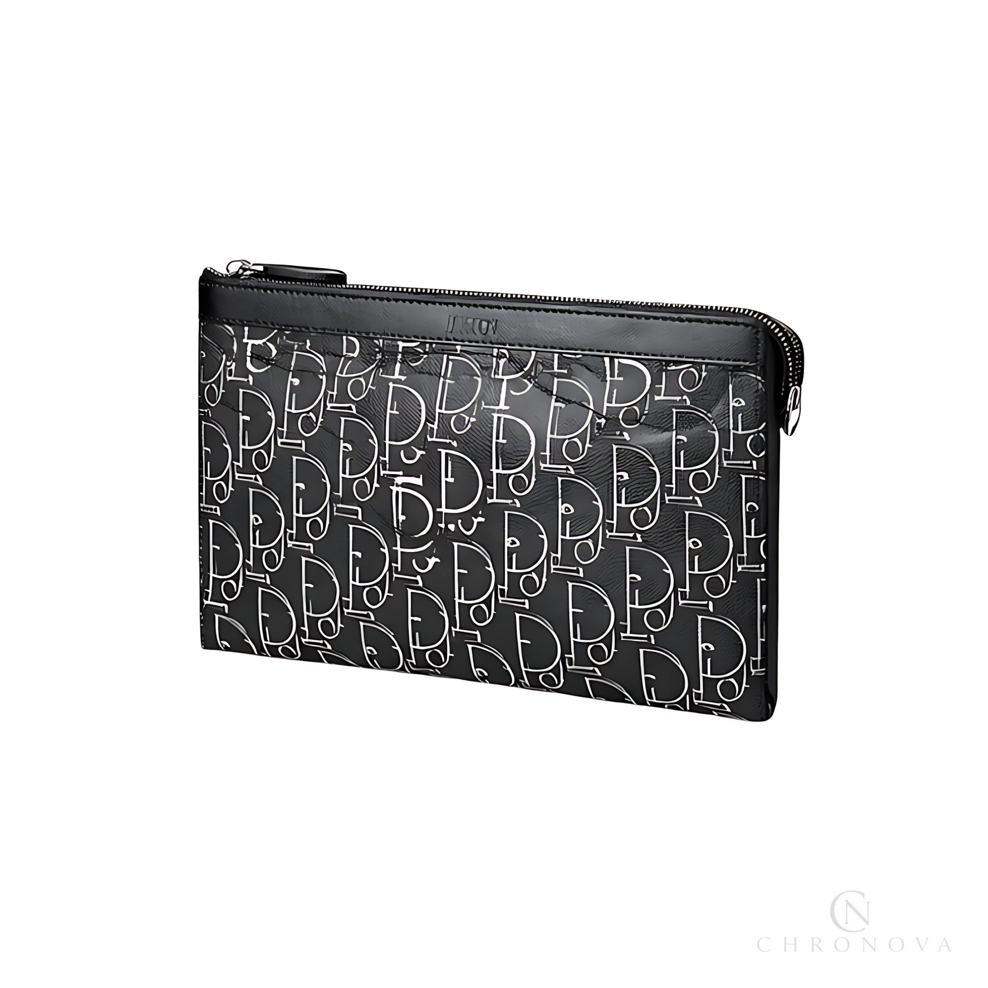 Dior Wallet | A5 Black Oblique Jacquard - View 1