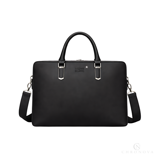 Mont Blanc Briefcase | leather Black - View 1