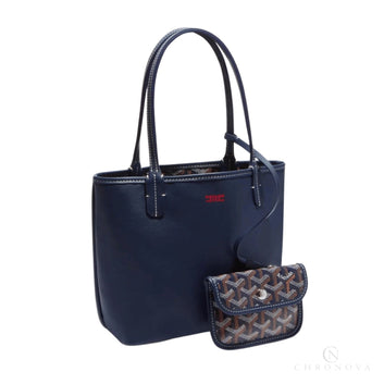 Goyard | Anjou Mini Bag Navy Blue - Free & Fast UAE Shipping