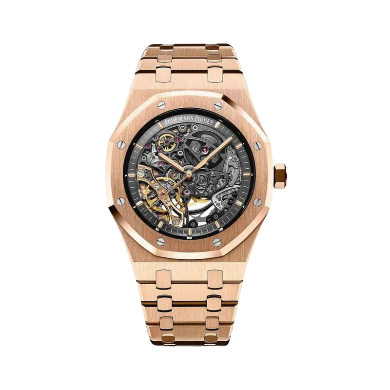 Audemars Piguet Royal Oak Skeleton Watch – Rose Gold