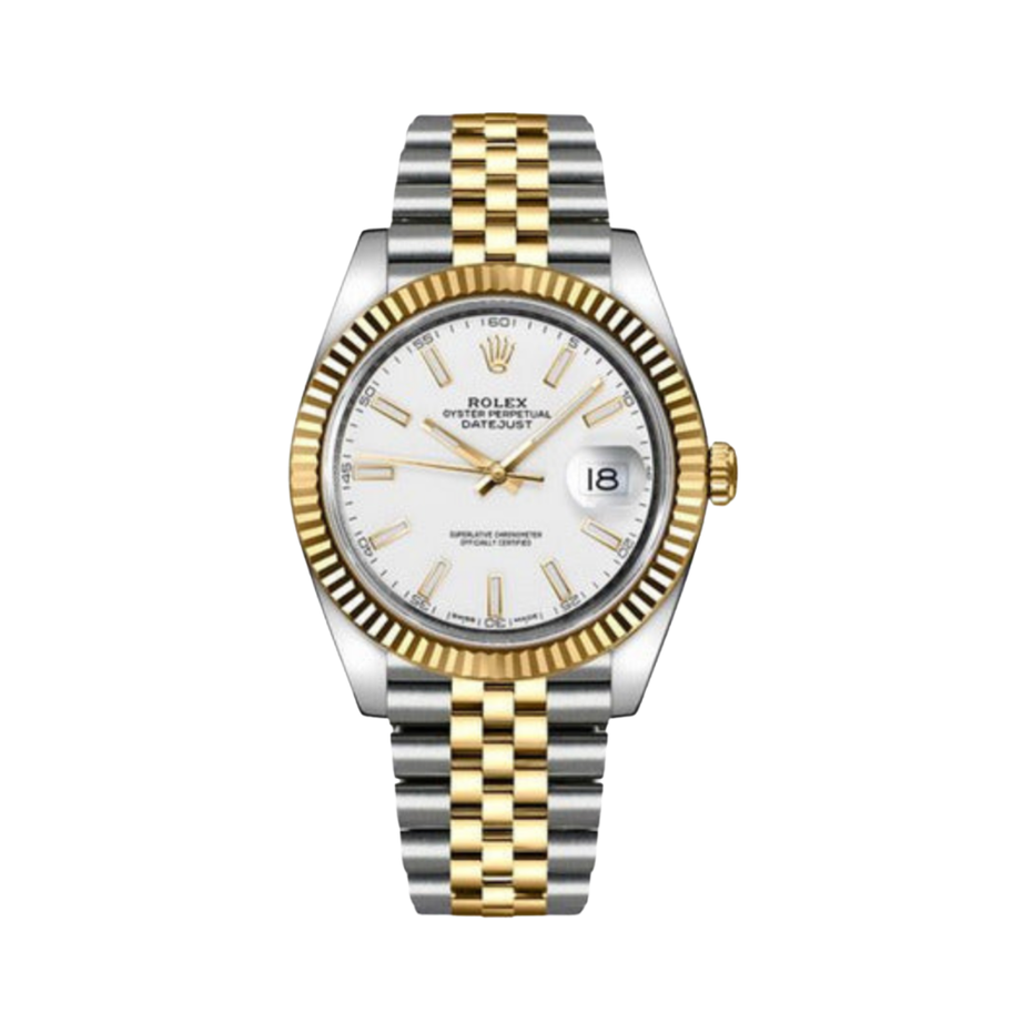 Rolex Datejust 41 Watch – White Dial