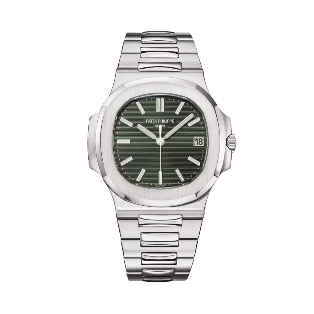 Patek Philippe Nautilus New Watch – Olive Green Dial