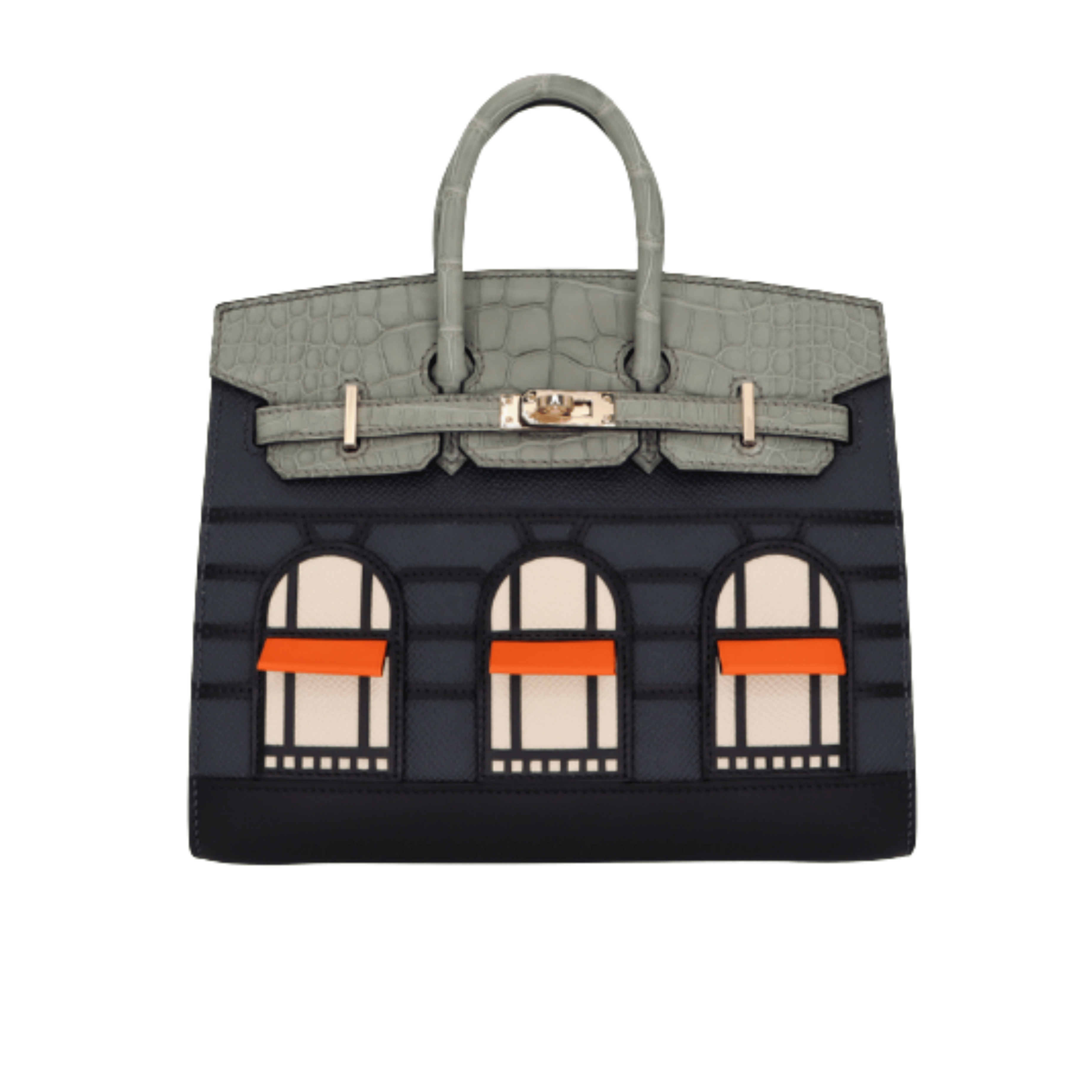 Hermès | Birkin 20 Faubourg Gris Misty Matte Alligator Leathers - Free & Fast UAE Shipping