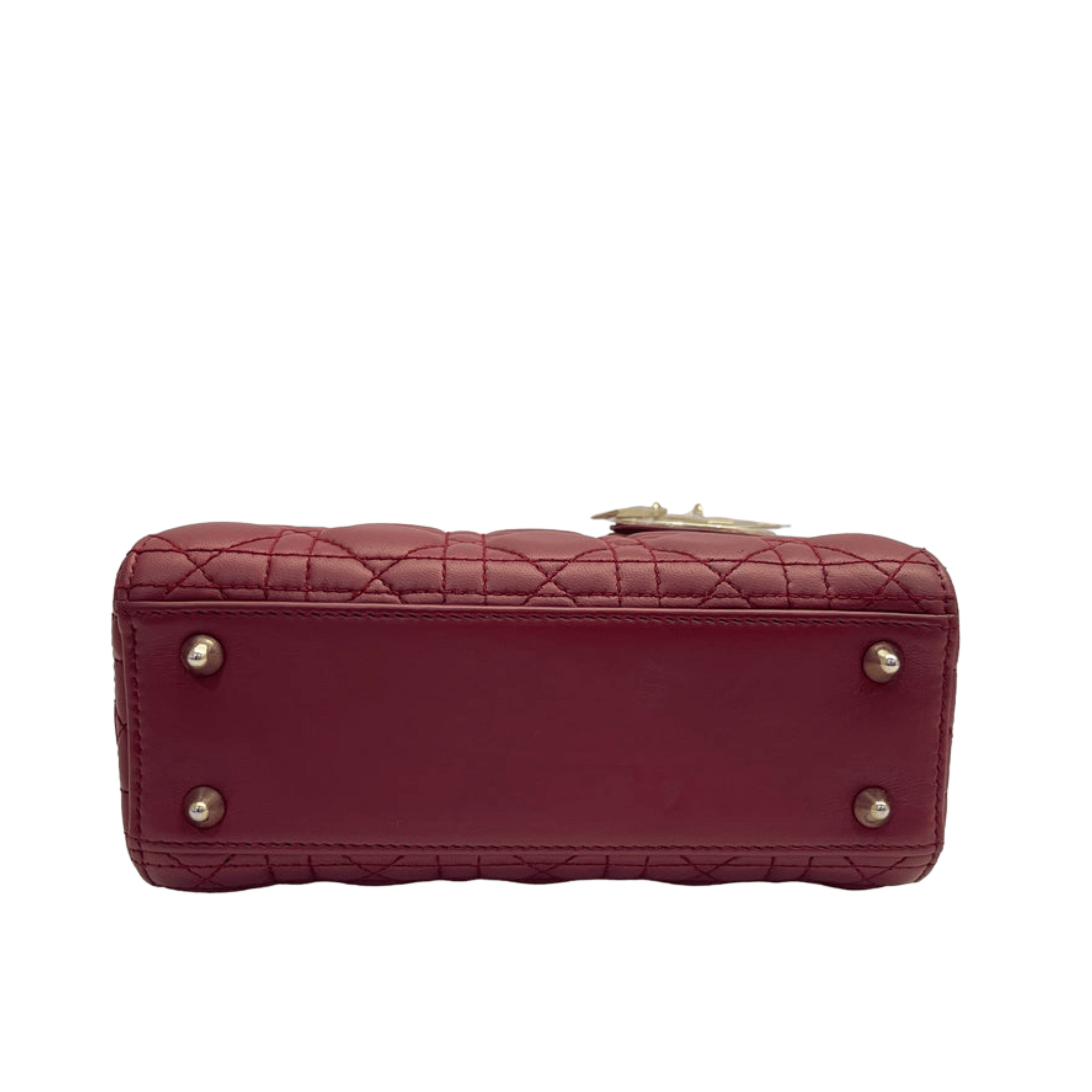Dior | My Abcdior Bag In Burgundy - Free & Fast UAE Shipping