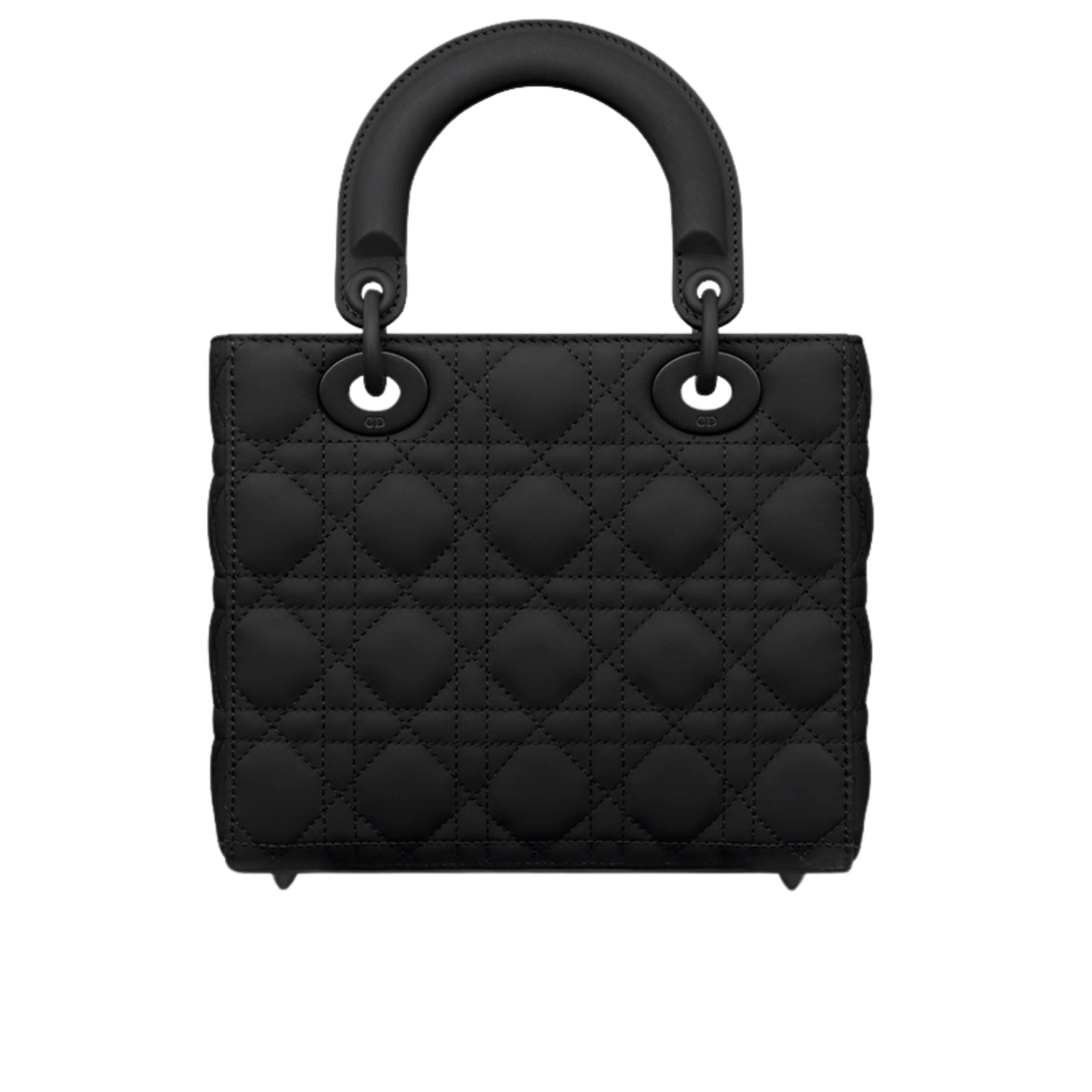 Dior | Lady Dior Bag In Matt Black - Free & Fast UAE Shipping