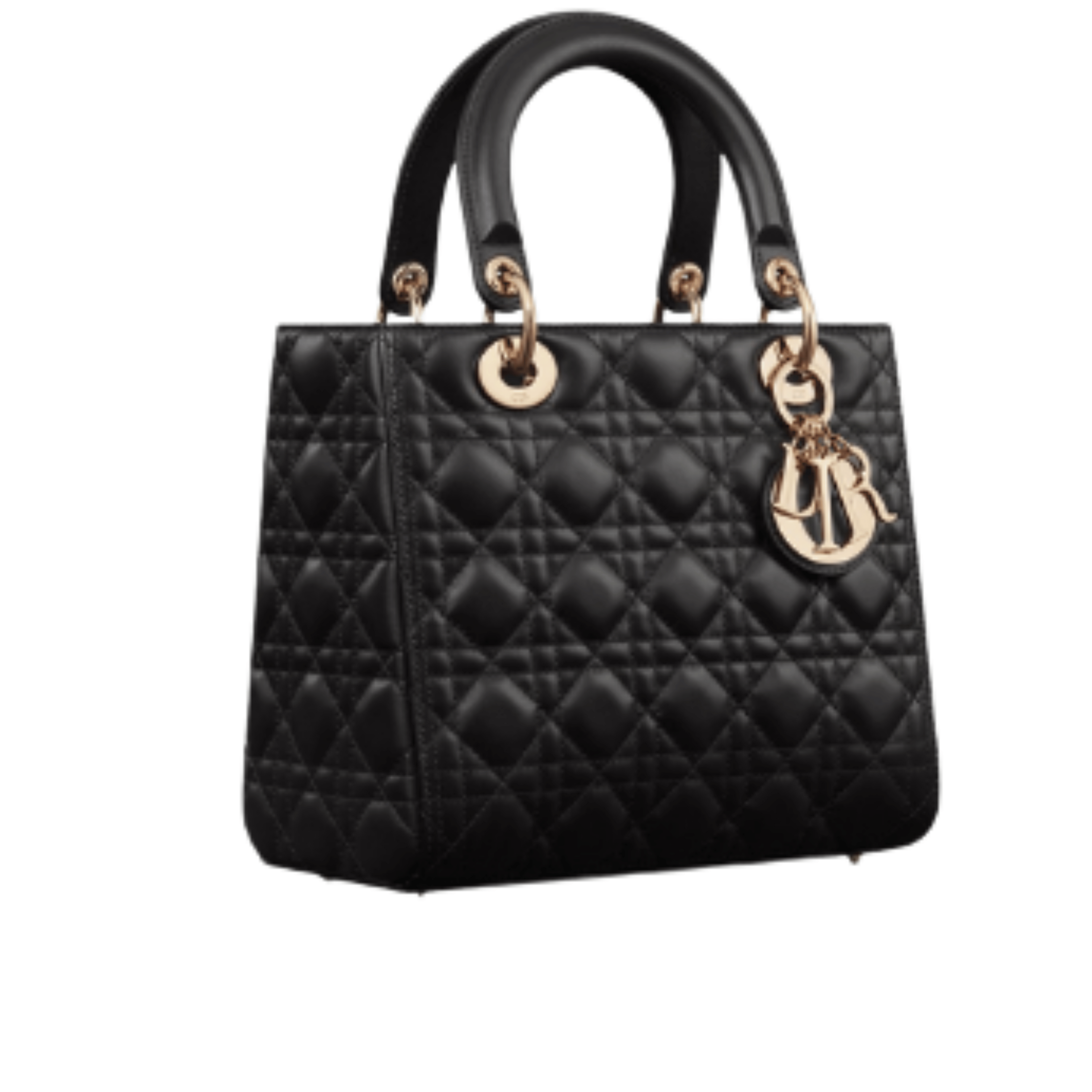 Dior | Lady Dior Bag In Lambskin Leather - Free & Fast UAE Shipping