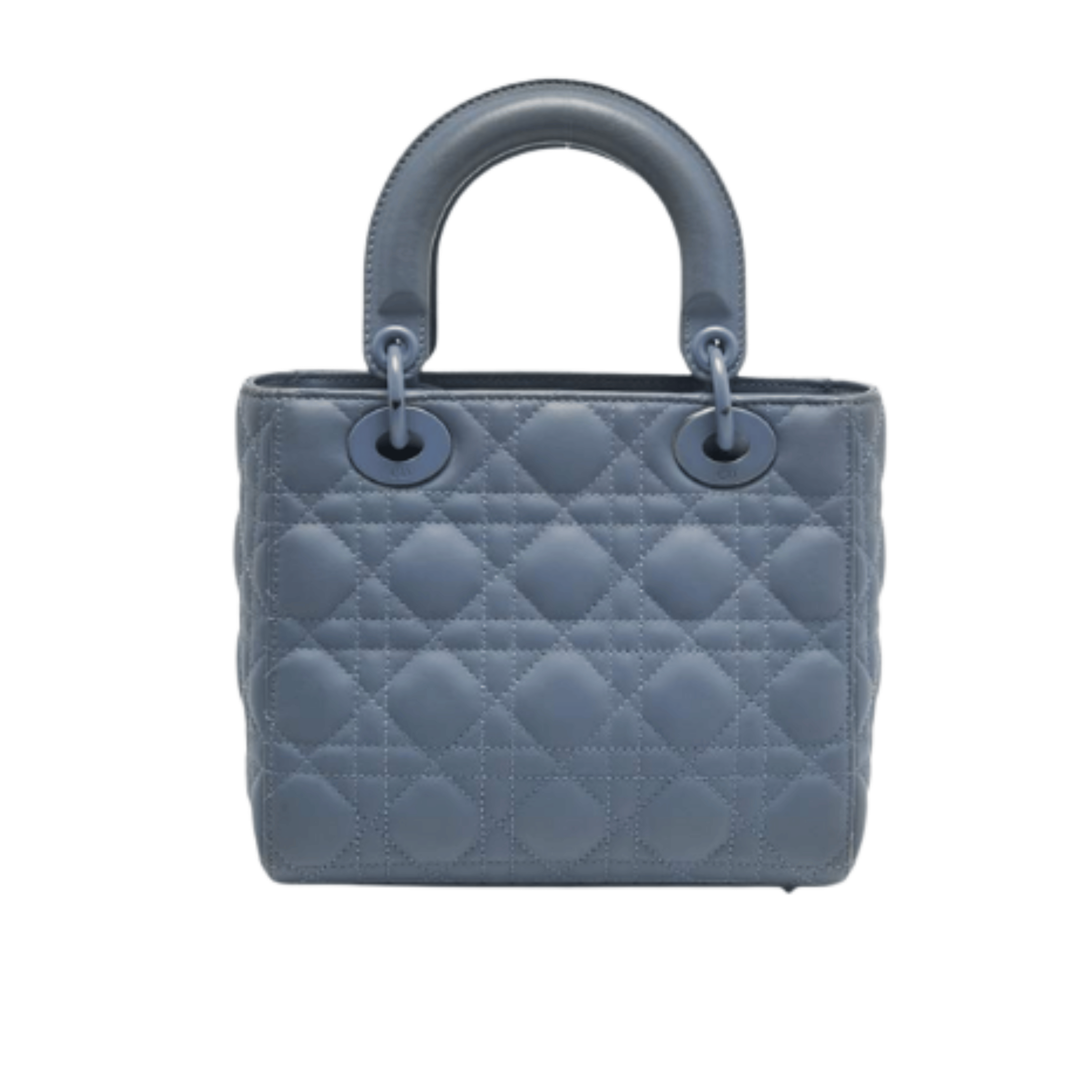Dior | Lady Dior Tote Bag In Blue Cannage Leather. - Free & Fast UAE Shipping